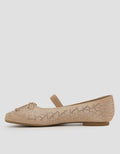 Saint Yves Sepatu Flat Ballerina Dzh22 Wanita