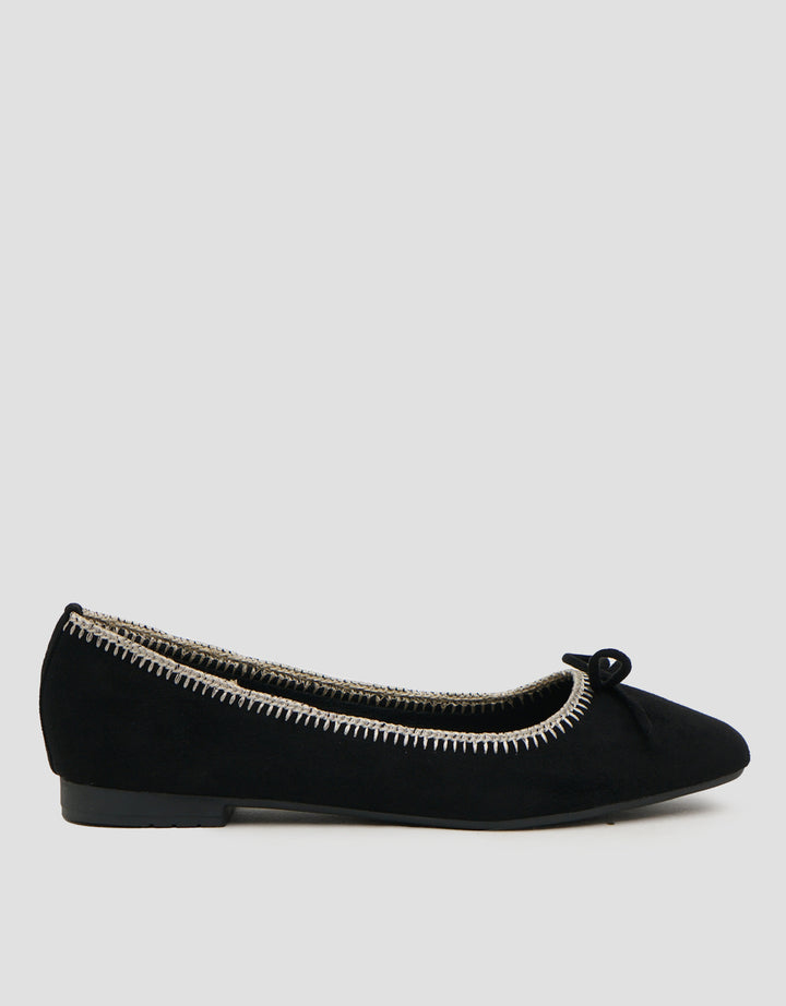 Saint Yves Sepatu Flat Ballerina Dzh26 Wanita