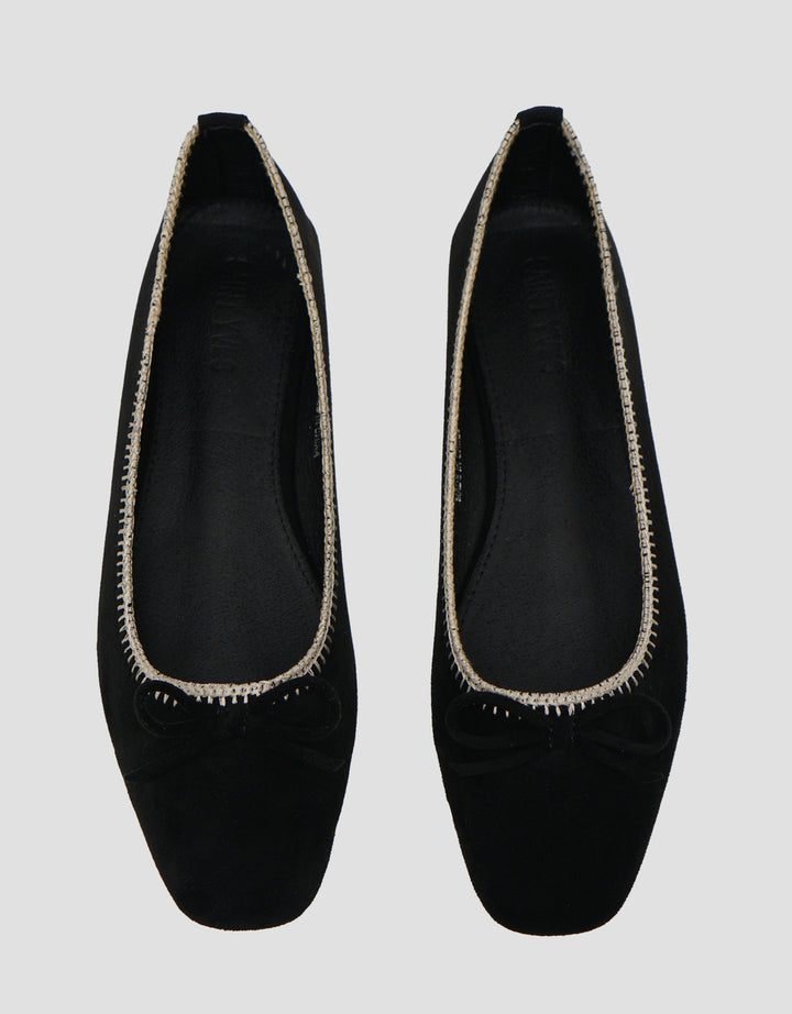 Saint Yves Sepatu Flat Ballerina Dzh26 Wanita