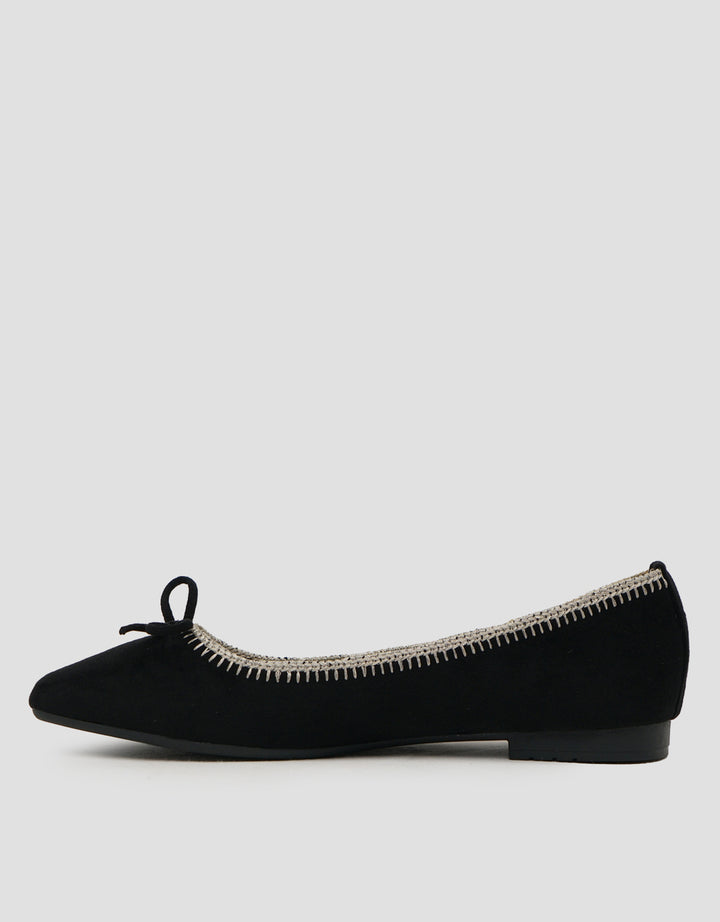 Saint Yves Sepatu Flat Ballerina Dzh26 Wanita