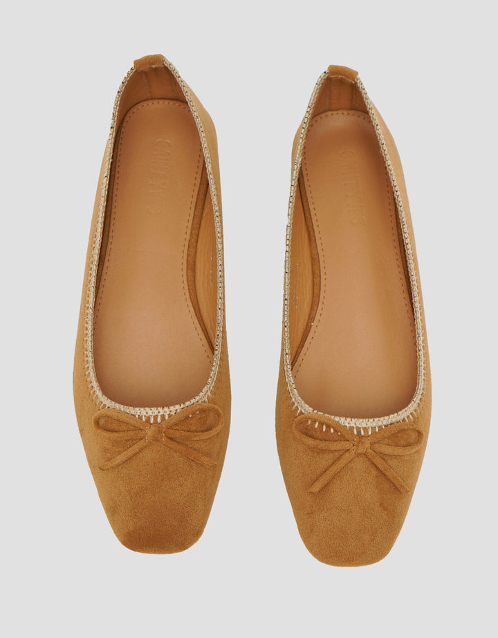 Saint Yves Sepatu Flat Ballerina Dzh26 Wanita