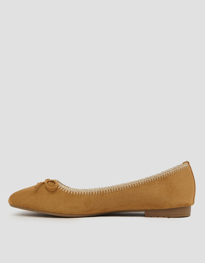 Saint Yves Sepatu Flat Ballerina Dzh26 Wanita