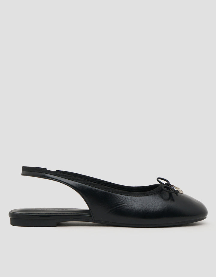 Saint Yves Sepatu Flat Ballerina Rnh60 Wanita