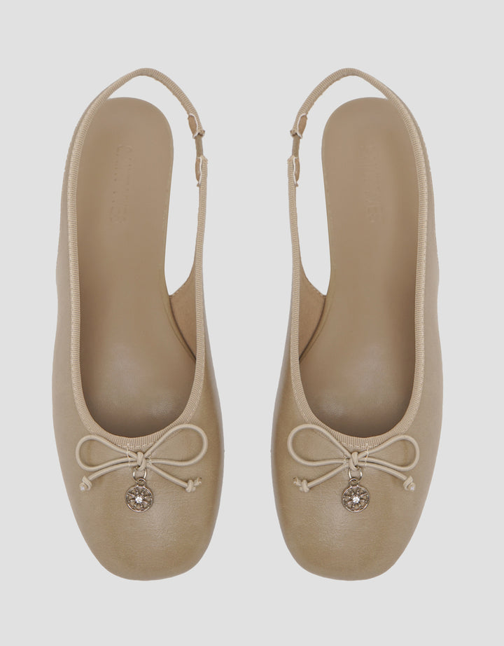 Saint Yves Sepatu Flat Ballerina Rnh60 Wanita