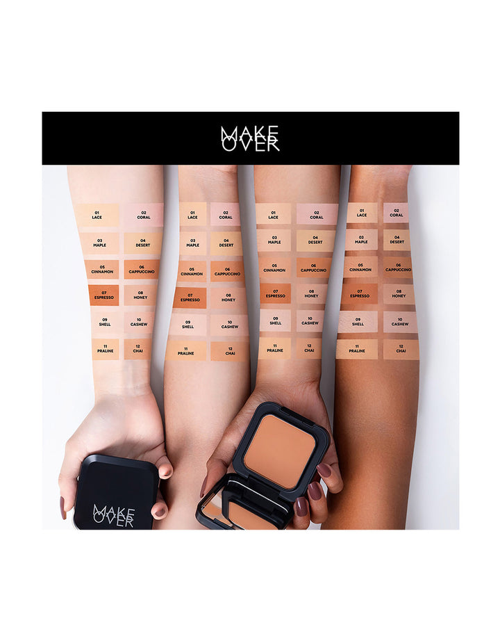 MAKE OVER Perfect Cover Powder Foundation Refill 03 Maple 10 g