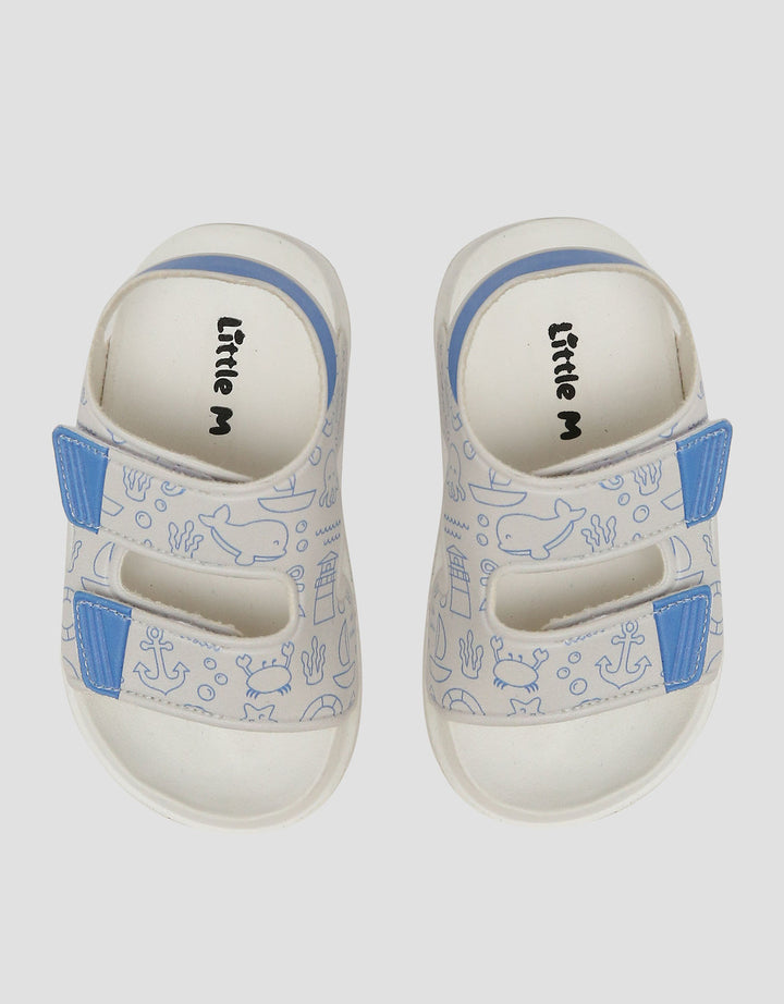 Little M Sandal Ankle Strap Adipic Anak Laki-laki