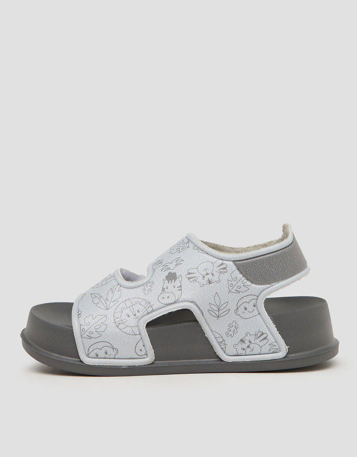 Little M Sandal Ankle Strap Adipic Anak Laki-laki