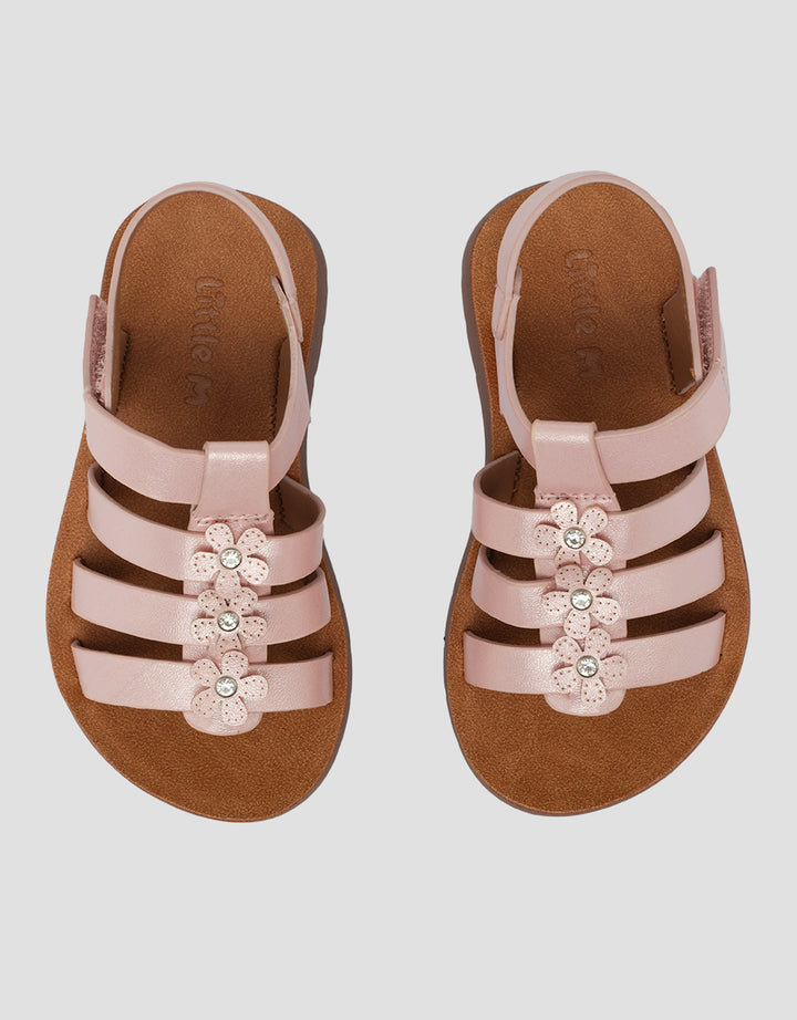 Little M Sandal Ankle Strap Lyqtflo Anak Perempuan