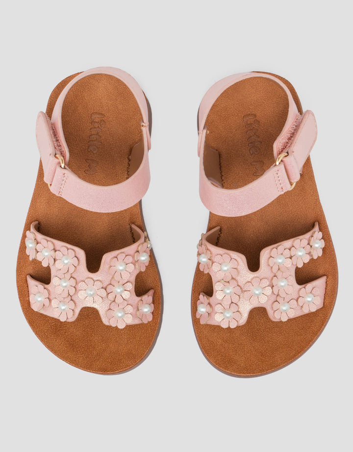 Little M Sandal Ankle Strap Lyqhflo Anak Perempuan