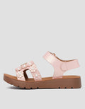 Little M Sandal Ankle Strap Lyqhflo Anak Perempuan
