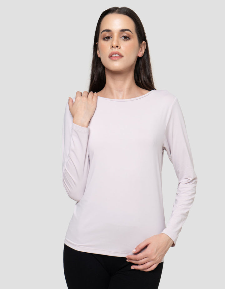 Suko Basic Kerah Bulat Kaos Inner Wanita