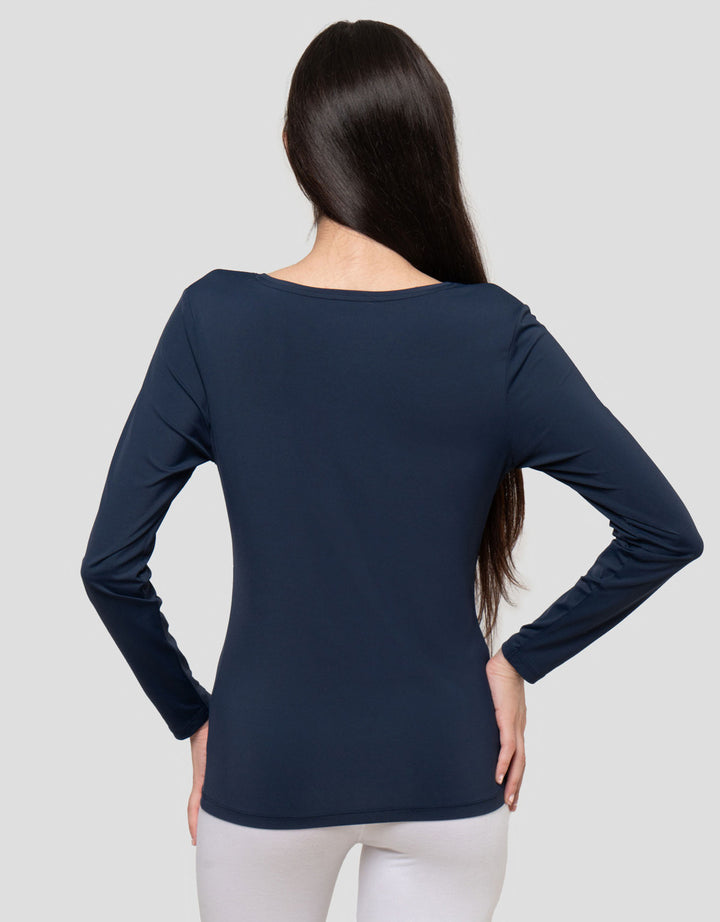 Suko Basic Kerah Bulat Kaos Inner Wanita