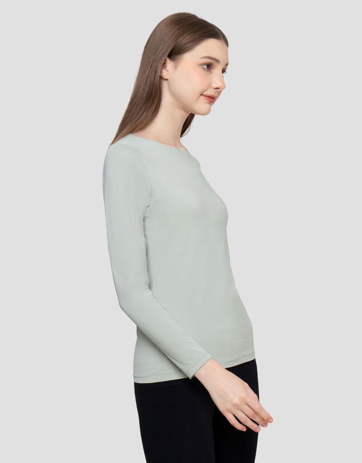 Suko Basic Kerah Bulat Kaos Inner Wanita