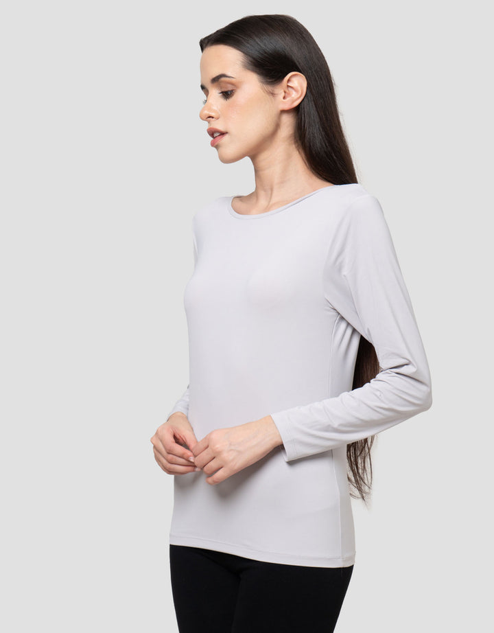 Suko Basic Kerah Bulat Kaos Inner Wanita