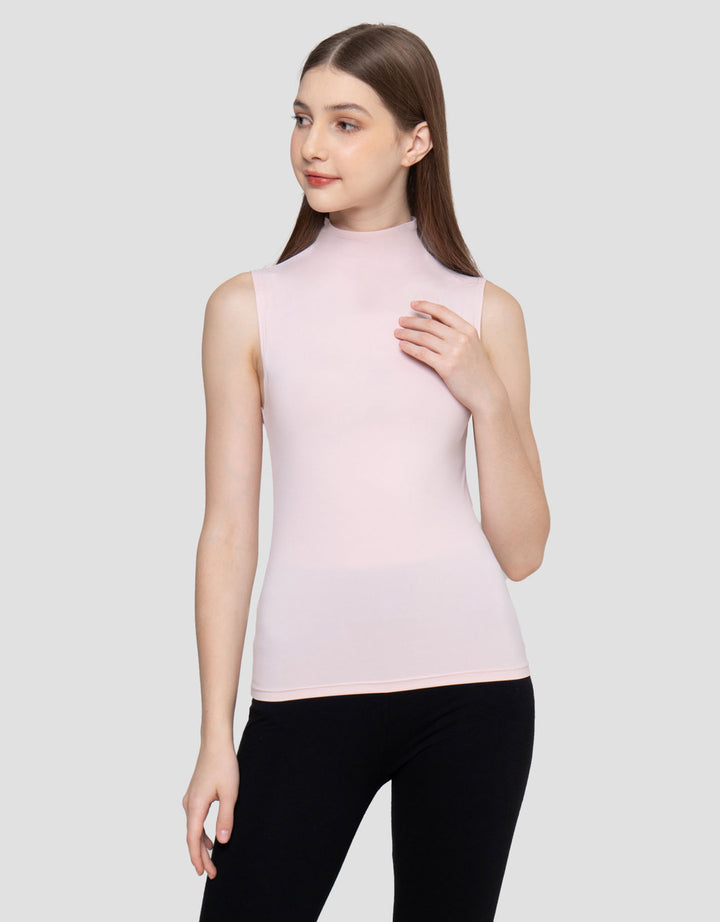 Suko Sleeveless Turtle Neck Kaos Inner Wanita
