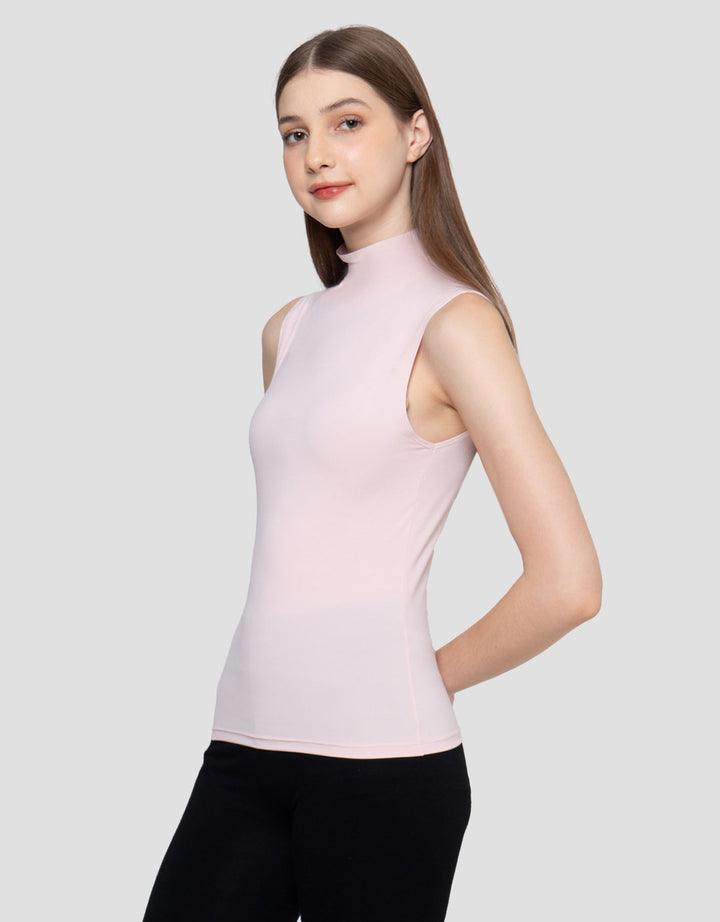 Suko Sleeveless Turtle Neck Kaos Inner Wanita
