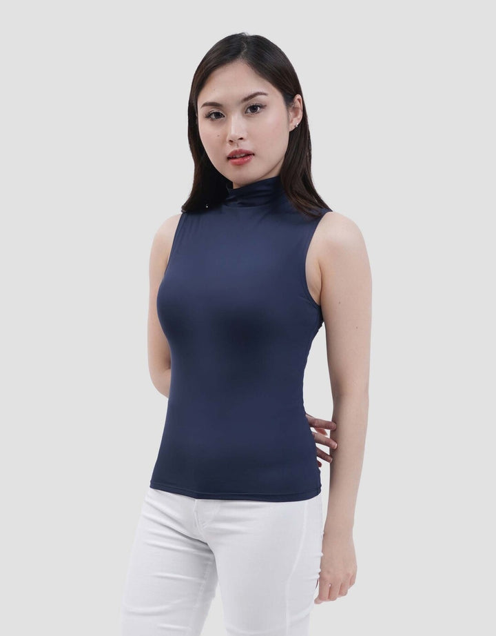 Suko Sleeveless Turtle Neck Kaos Inner Wanita