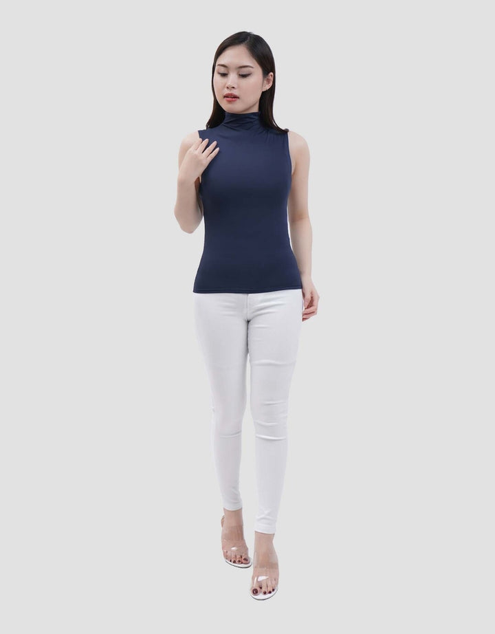 Suko Sleeveless Turtle Neck Kaos Inner Wanita
