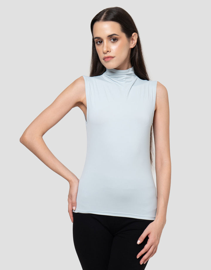 Suko Sleeveless Turtle Neck Kaos Inner Wanita