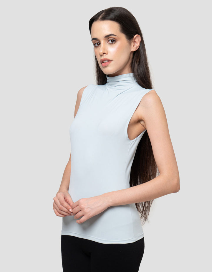Suko Sleeveless Turtle Neck Kaos Inner Wanita