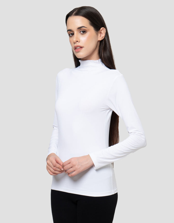 Suko Turtle Neck Kaos Inner Wanita