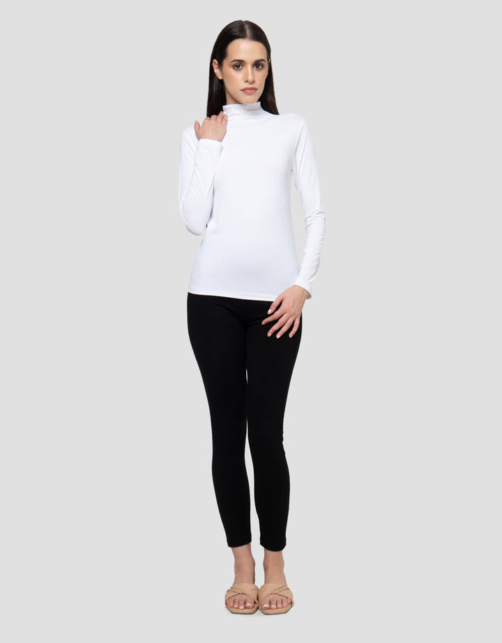 Suko Turtle Neck Kaos Inner Wanita
