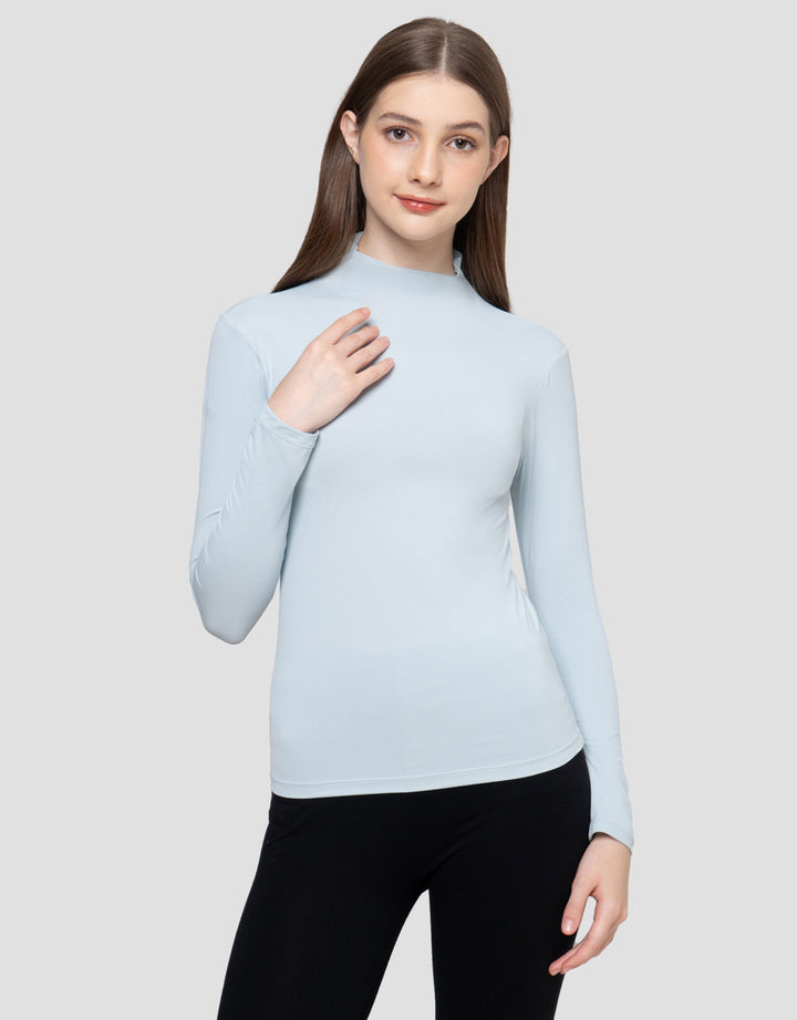 Suko Turtle Neck Kaos Inner Wanita
