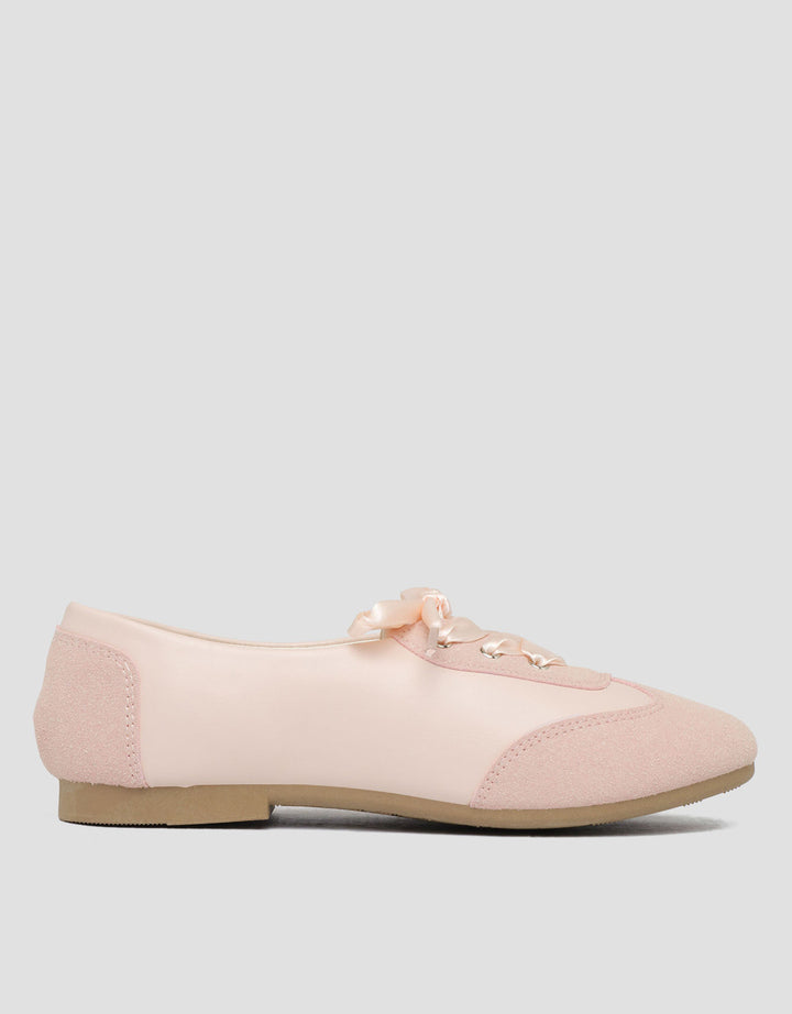 Nevada Ballerinas Sepatu Flat Srinabow Anak Perempuan