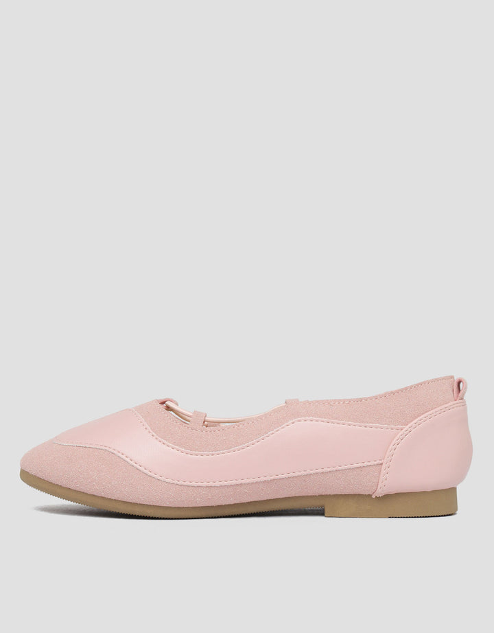 Nevada Ballerinas Sepatu Flat Srinalce Anak Perempuan