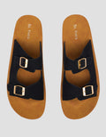 ST. YVES SANDAL SLIPPER DOUBLE BUCKLE FQ10 WANITA