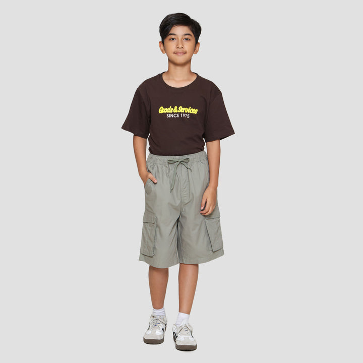 Nevada Woven Kargo Karet Celana Pendek Anak Laki-laki