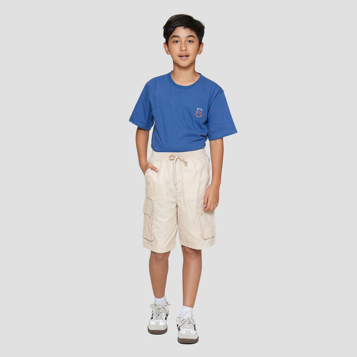 Nevada Woven Kargo Pgg Rib Celana Pendek Anak Laki-laki
