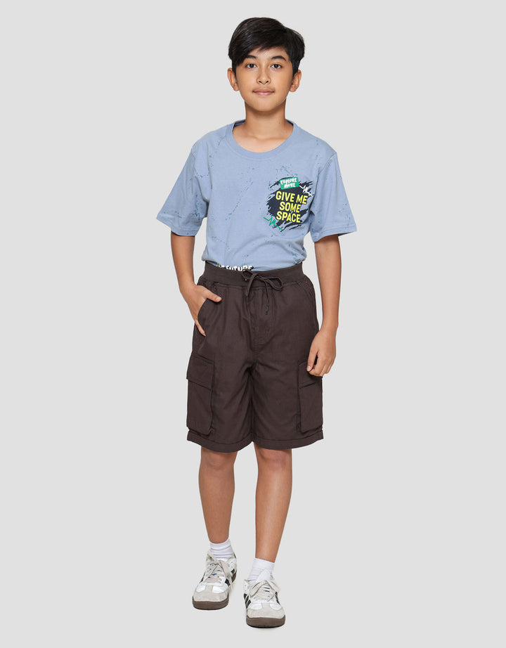 Nevada Woven Kargo Pgg Rib Celana Pendek Anak Laki-laki