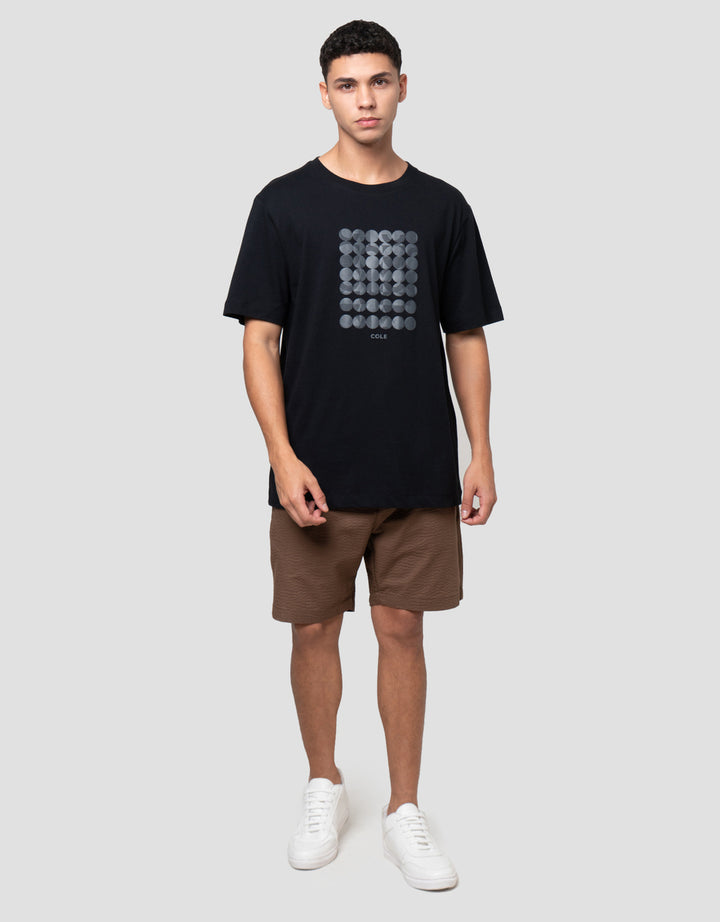 Cole Graphic Foam Print Dotted Reg Fit Kaos Pria