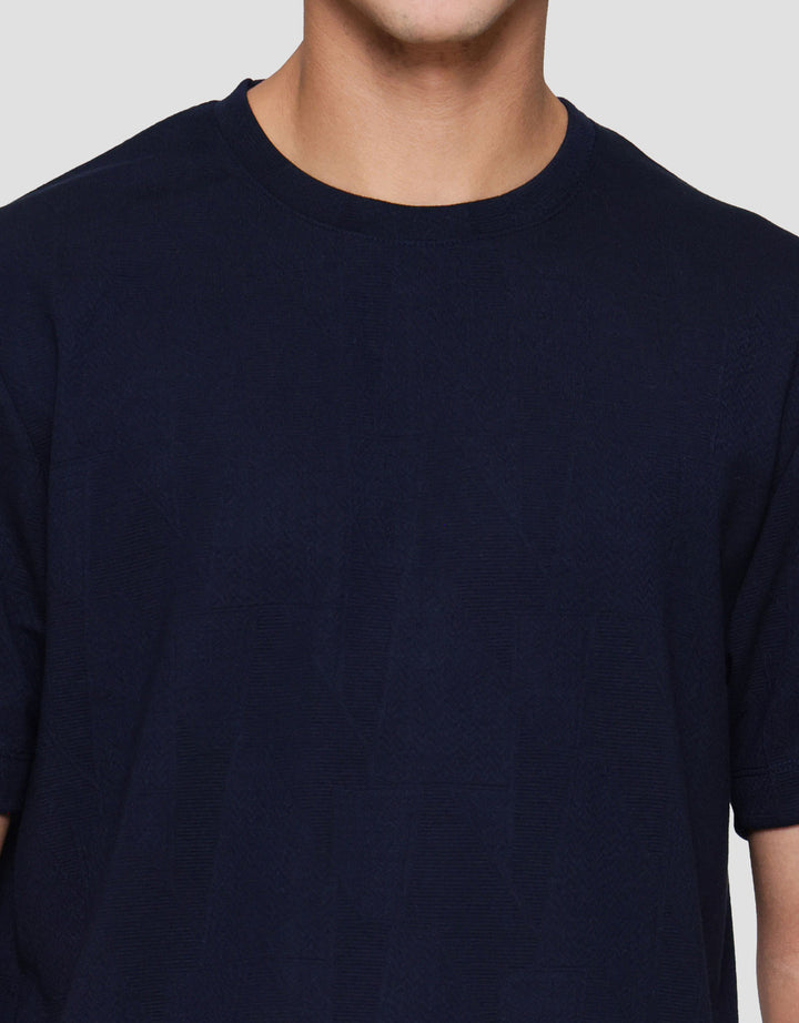 Cole Solid Texture Fr China Swtr Smart Fit Kaos Pria