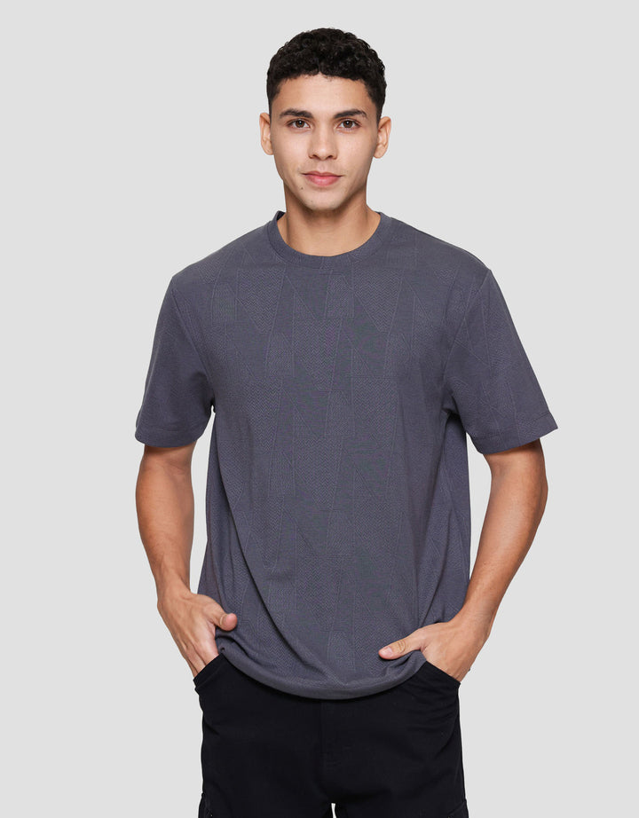 Cole Solid Texture Fr China Swtr Smart Fit Kaos Pria