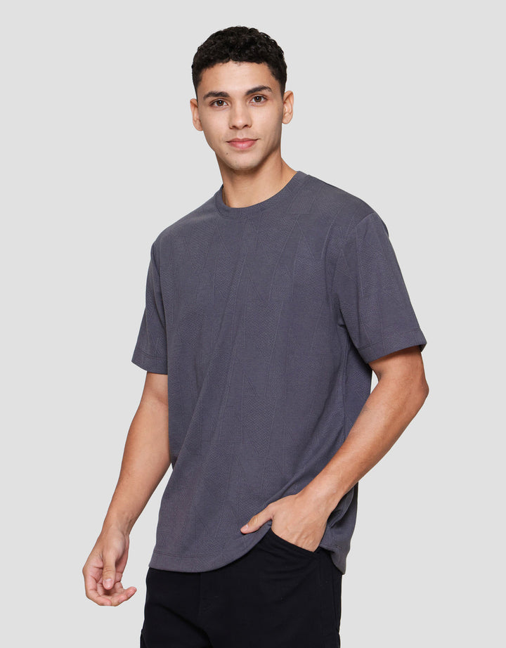 Cole Solid Texture Fr China Swtr Smart Fit Kaos Pria