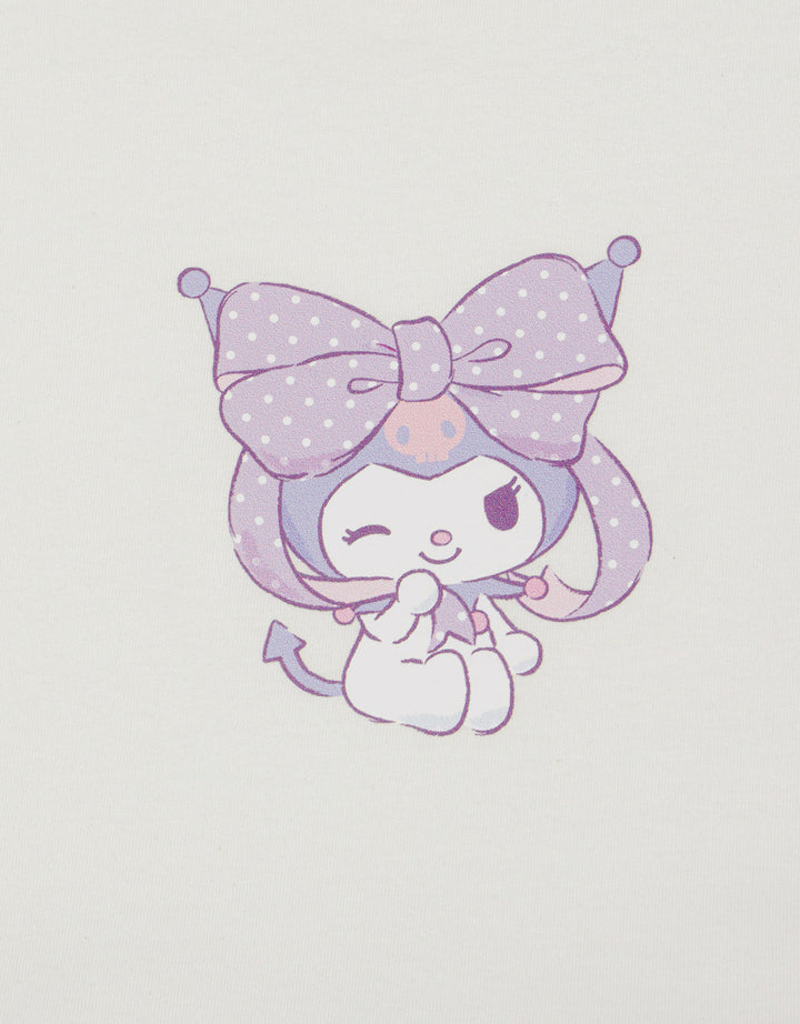 Character Kuromi Ruffle Pakaian Set Bayi Perempuan