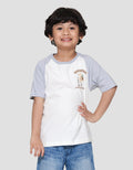 Little M Reglan Hiking Fan Kaos Anak Laki-laki
