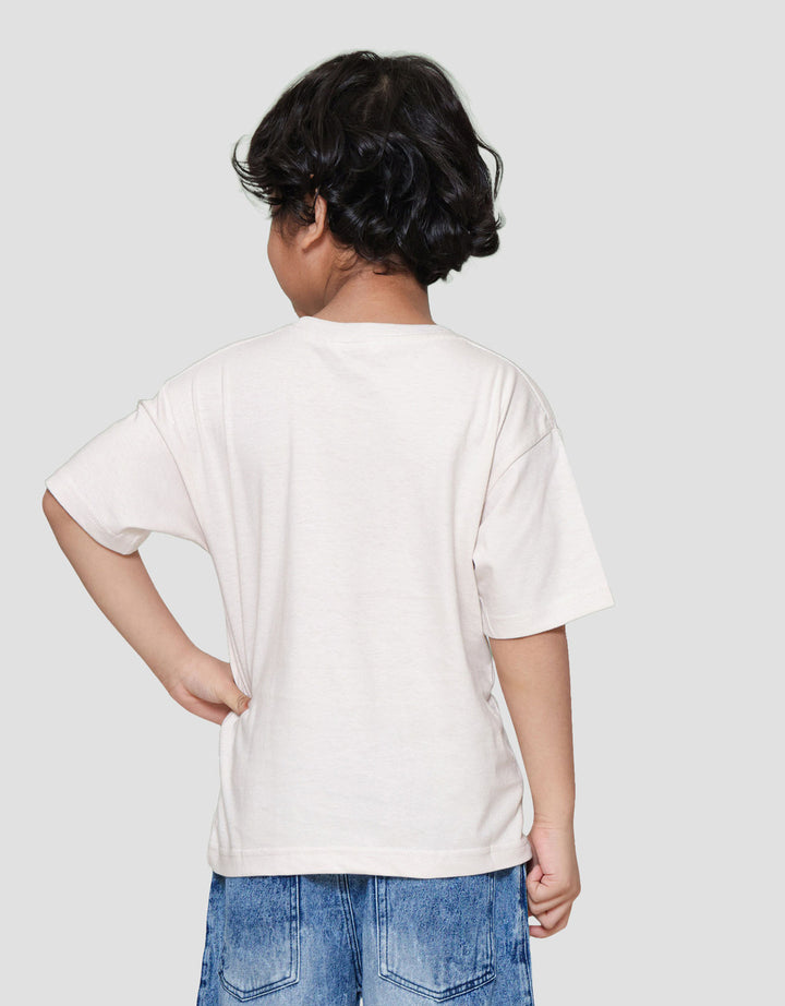 Little M Did Anyone Say Honey Kaos Oversize Anak Laki-laki