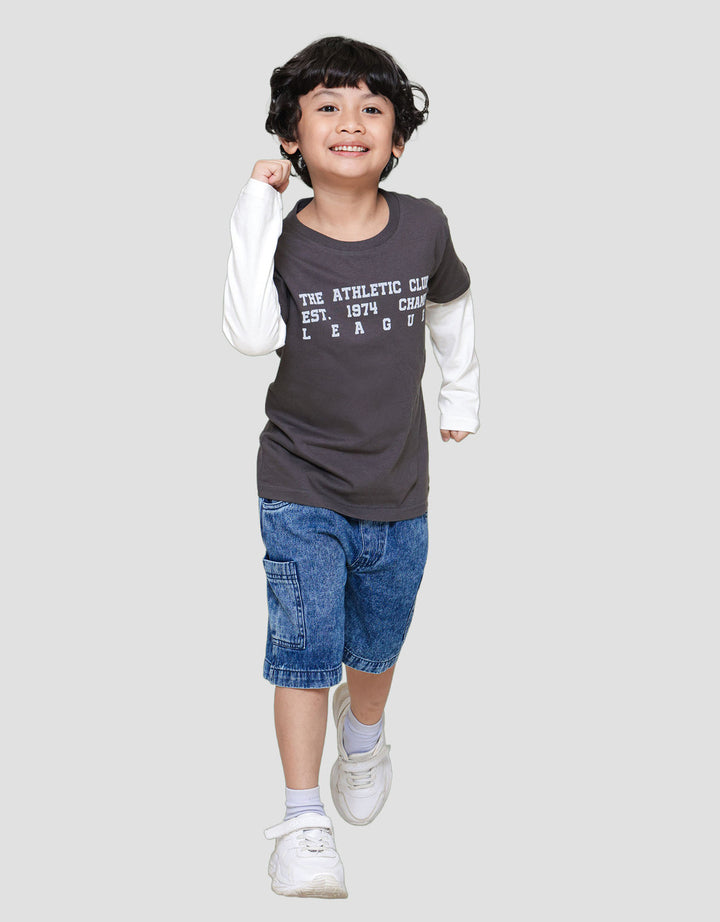 Little M Champ League Kaos Anak Laki-laki
