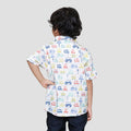 Little M Print Car Kemeja Anak Laki-laki