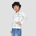 Little M Print Geometrik Sweater Anak Laki-laki