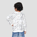 Little M Print Geometrik Sweater Anak Laki-laki
