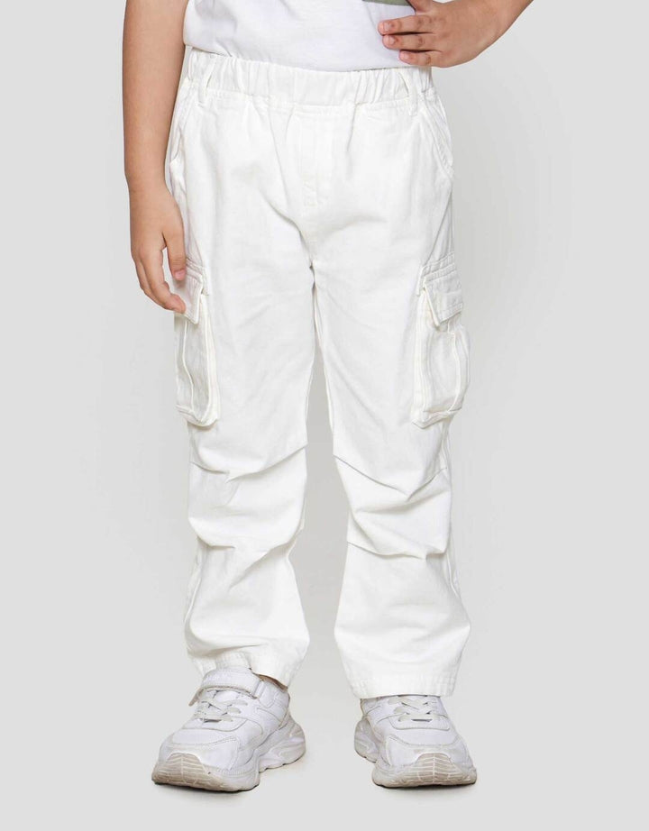 Little M Woven 3D Celana Cargo Anak Laki-laki