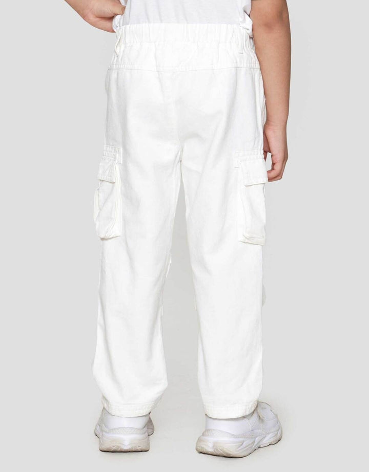 Little M Woven 3D Celana Cargo Anak Laki-laki