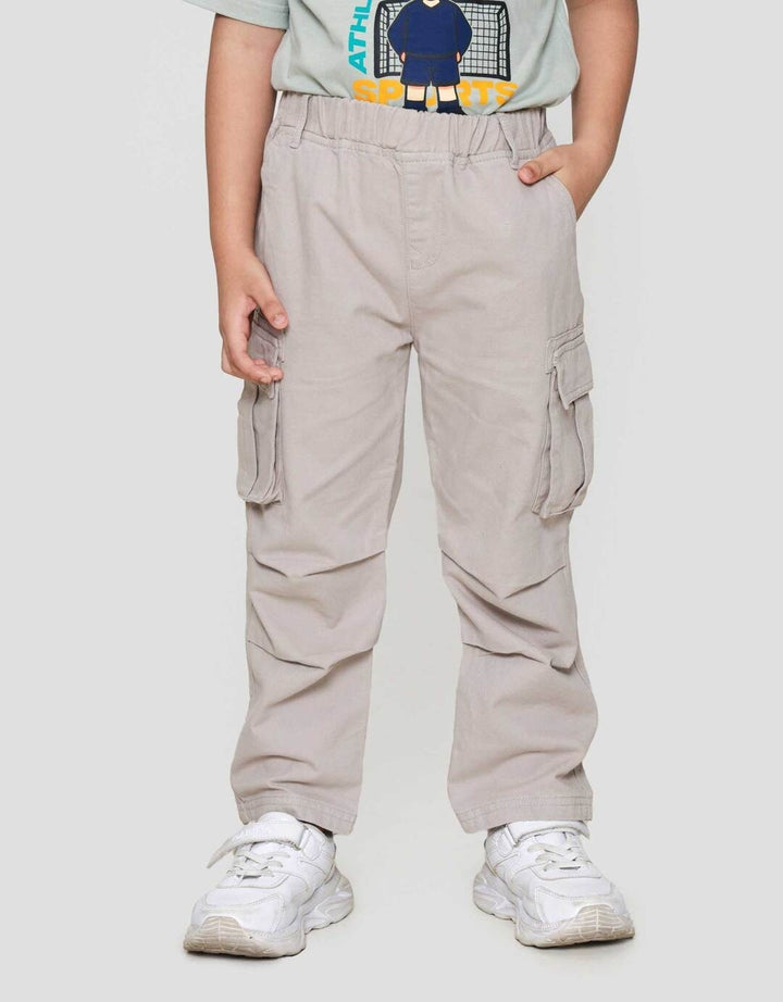 Little M Woven 3D Celana Cargo Anak Laki-laki