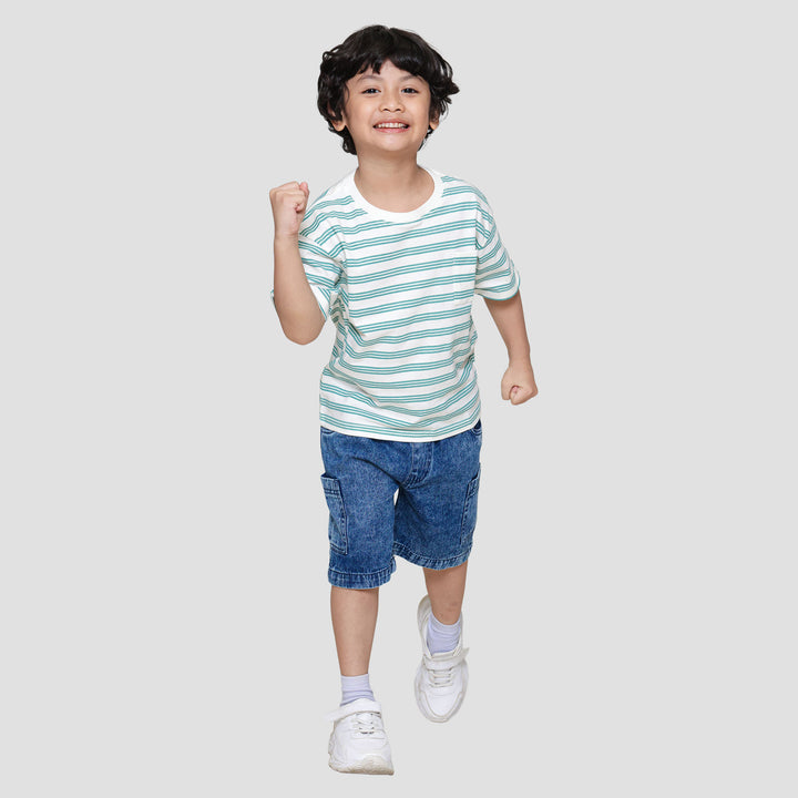 Little M Slr Kantong Kaos Oversize Anak Laki-laki