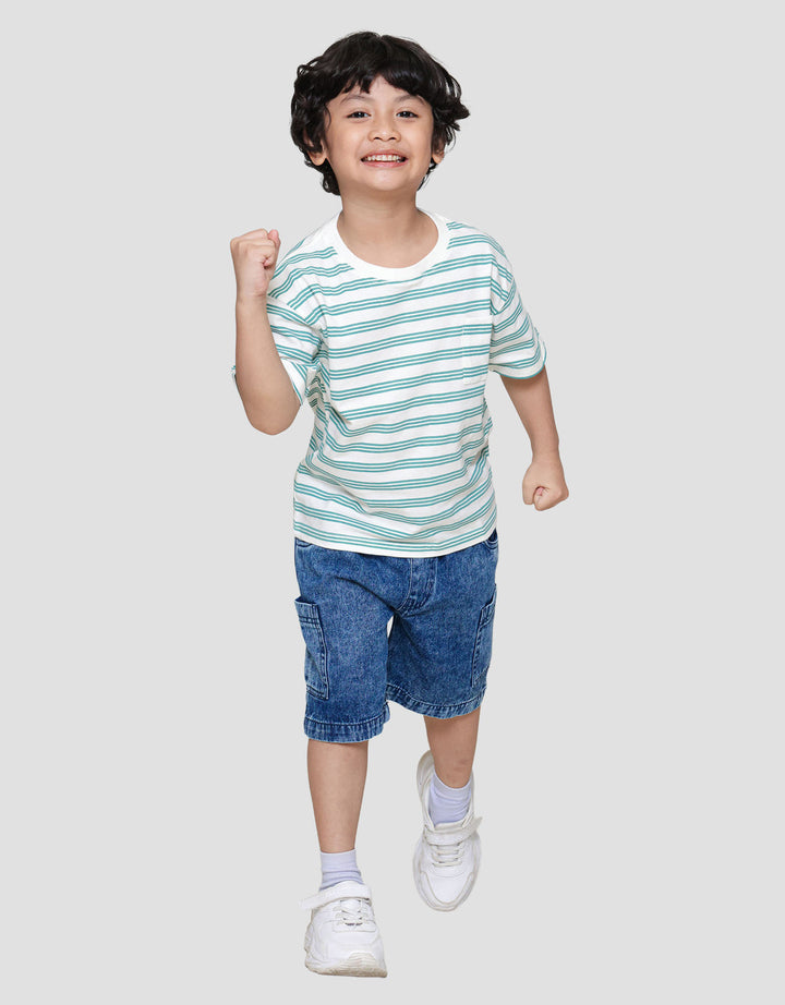 Little M Slr Kantong Kaos Oversize Anak Laki-laki