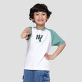 Little M Reglan Embos Kaos Anak Laki-laki